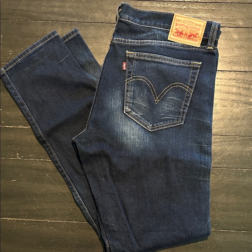 Levi's Classic Blue Straight Jeans